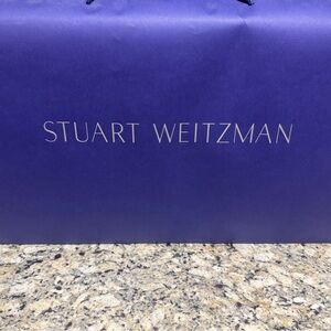 Stuart Weitzman Violet Logo Gift Bag